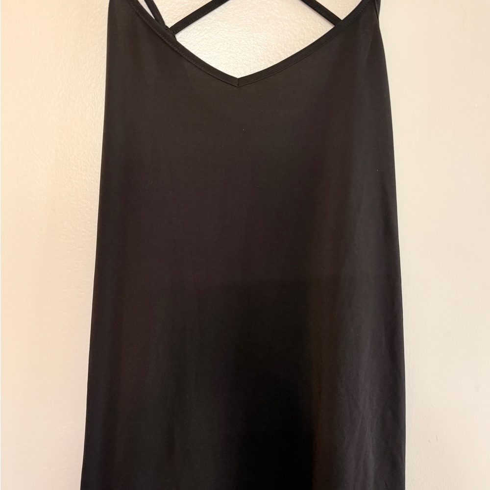 Papermoon Black V-Neck Strappy Camisole